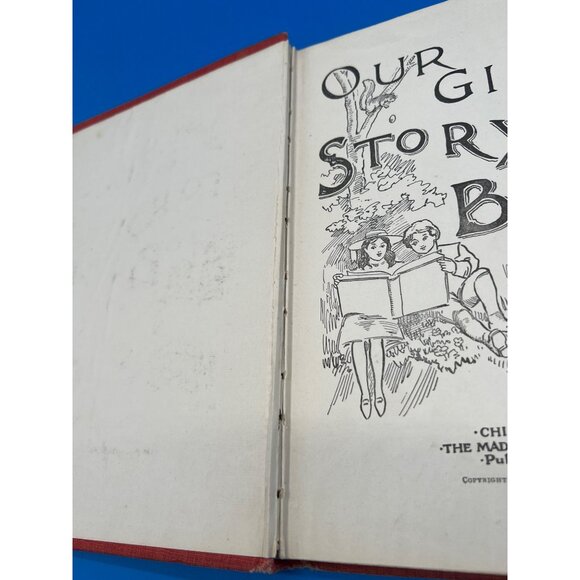 Our Girls Story Book Antique Hardcover 1900’s Children's Literature - Picture 13 of 14